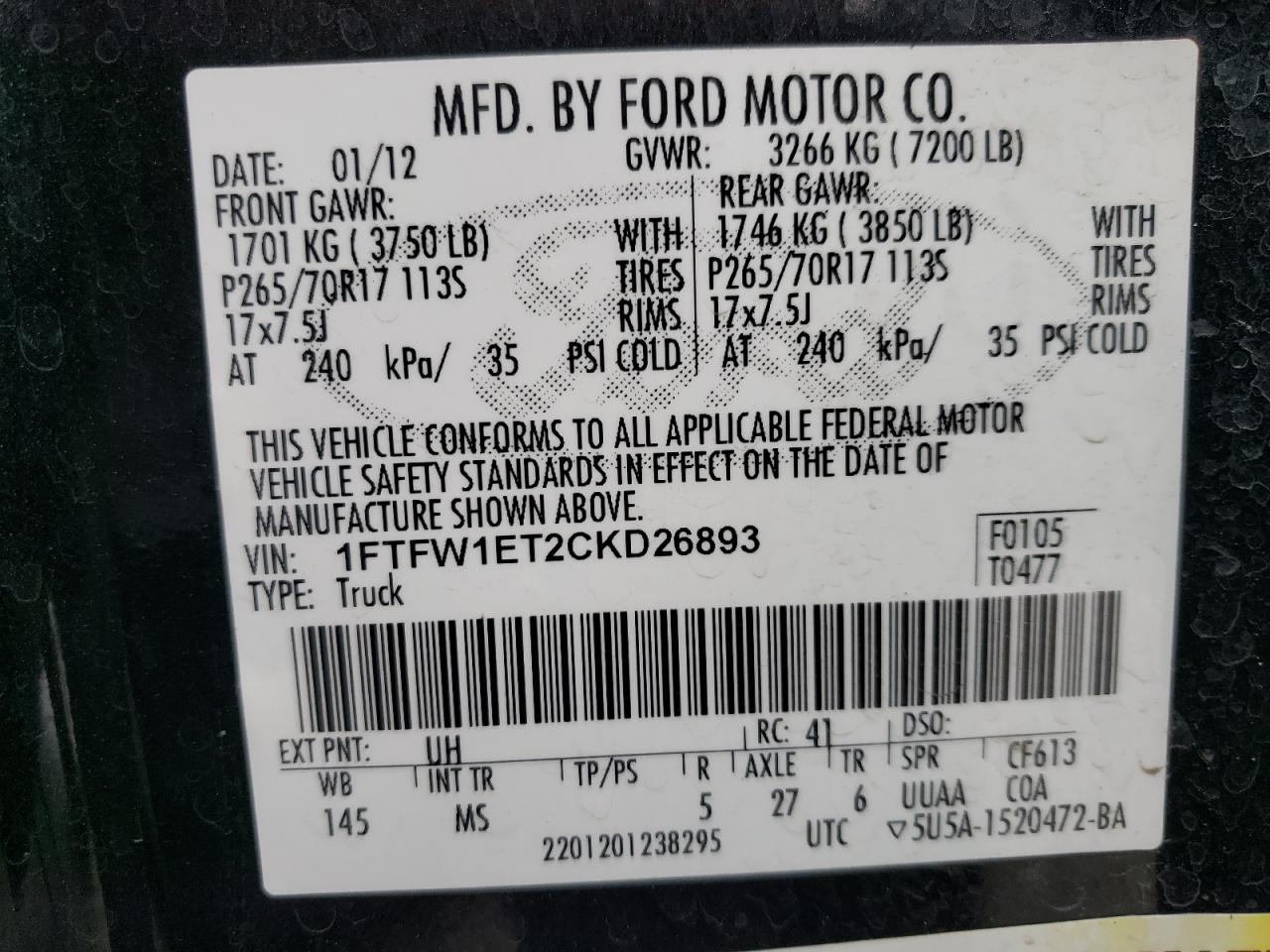 2012 Ford F-150 - Image 12
