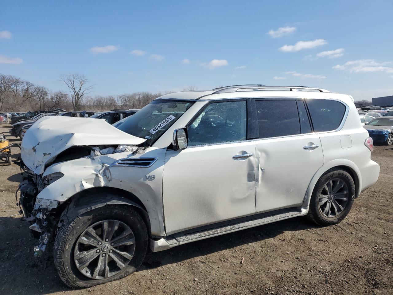 2020 Nissan Armada Platinum للبيع في Des Moines، IA - Front End