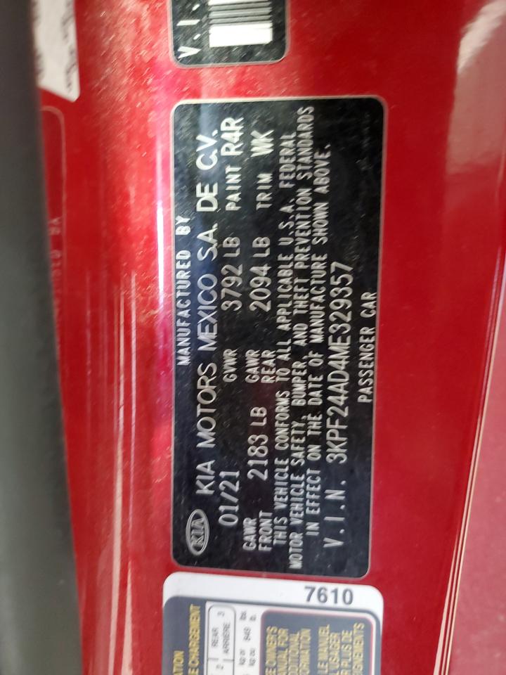 2021 Kia Forte - Image 12