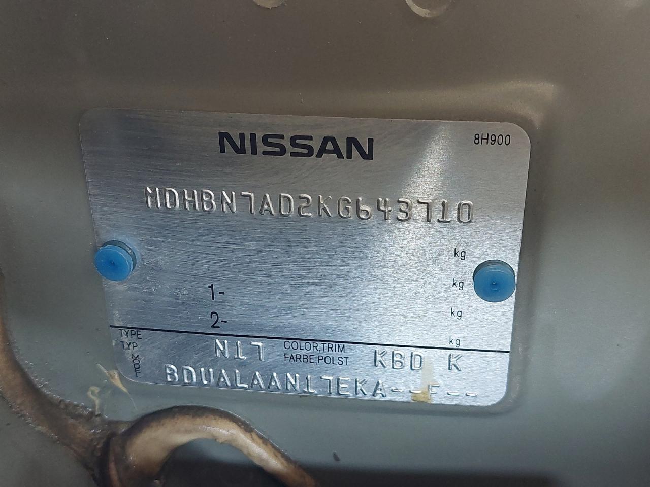 MDHBN7AD2KG643710 - 2019 Nissan SUNNY - #43840455