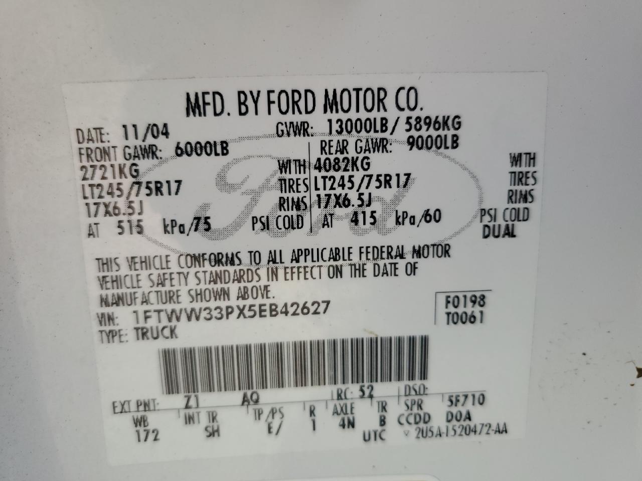 2005 Ford F350 - Image 12