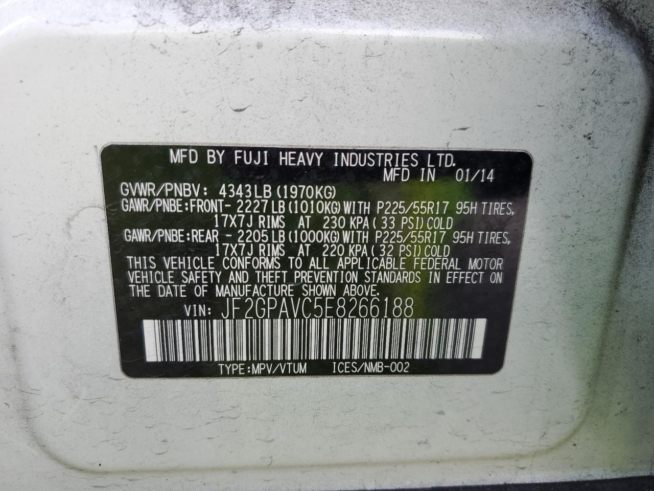 2014 Subaru XV - Image 12