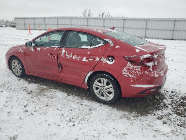  HYUNDAI ELANTRA 2019 Красный