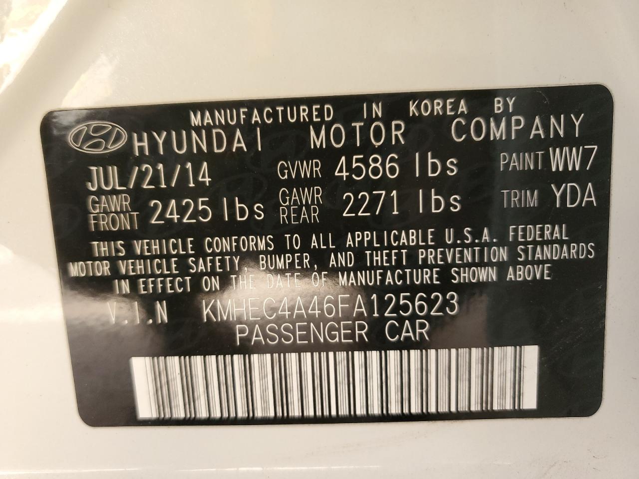 2015 Hyundai Sonata - Image 14
