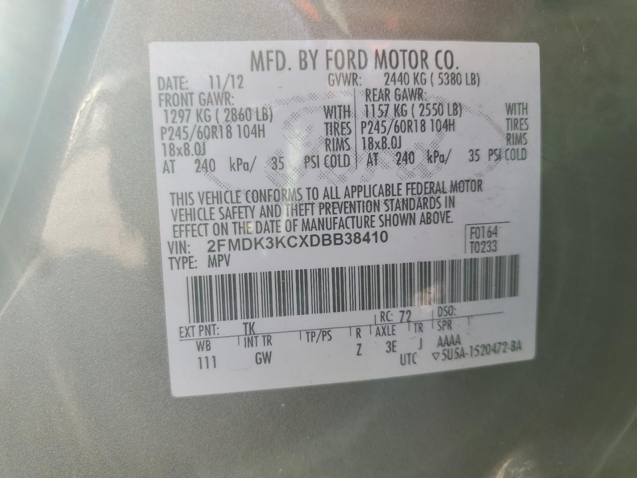 2013 Ford Edge - Image 15