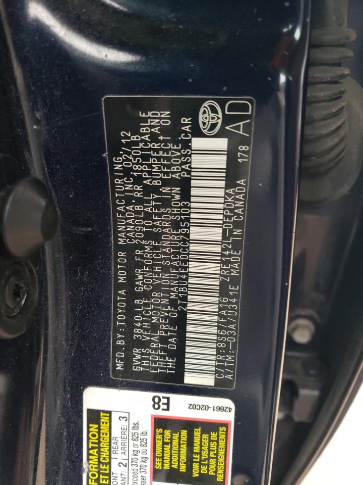 2012 Toyota Corolla - Image 12