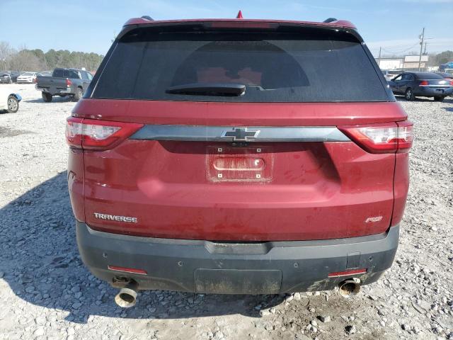  CHEVROLET TRAVERSE 2021 Бургунді