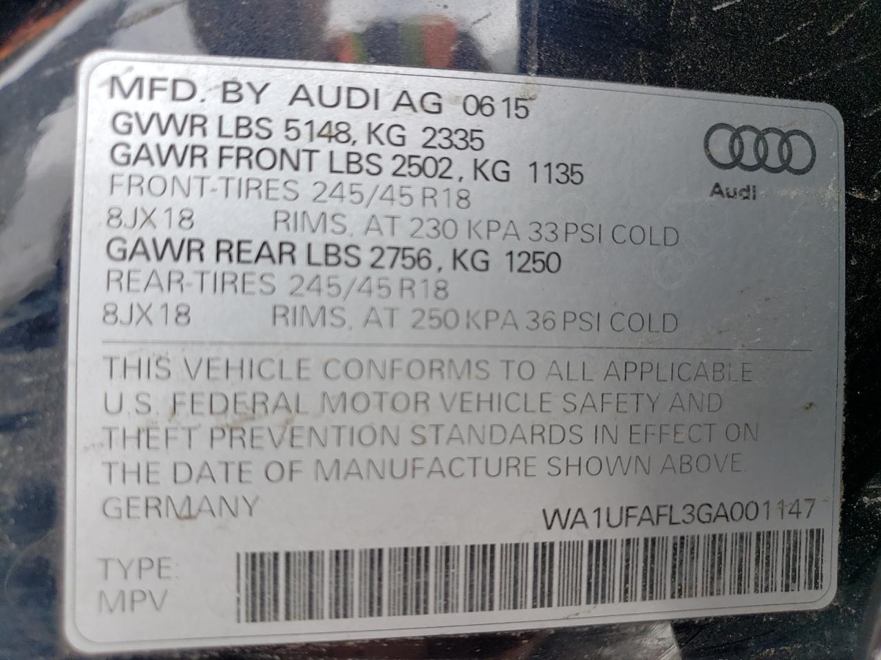 2016 Audi A4 - Image 16