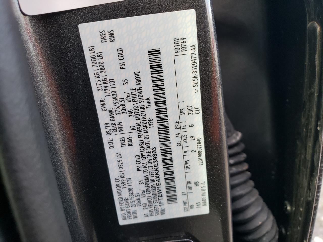 2019 Ford F-150 - Image 12