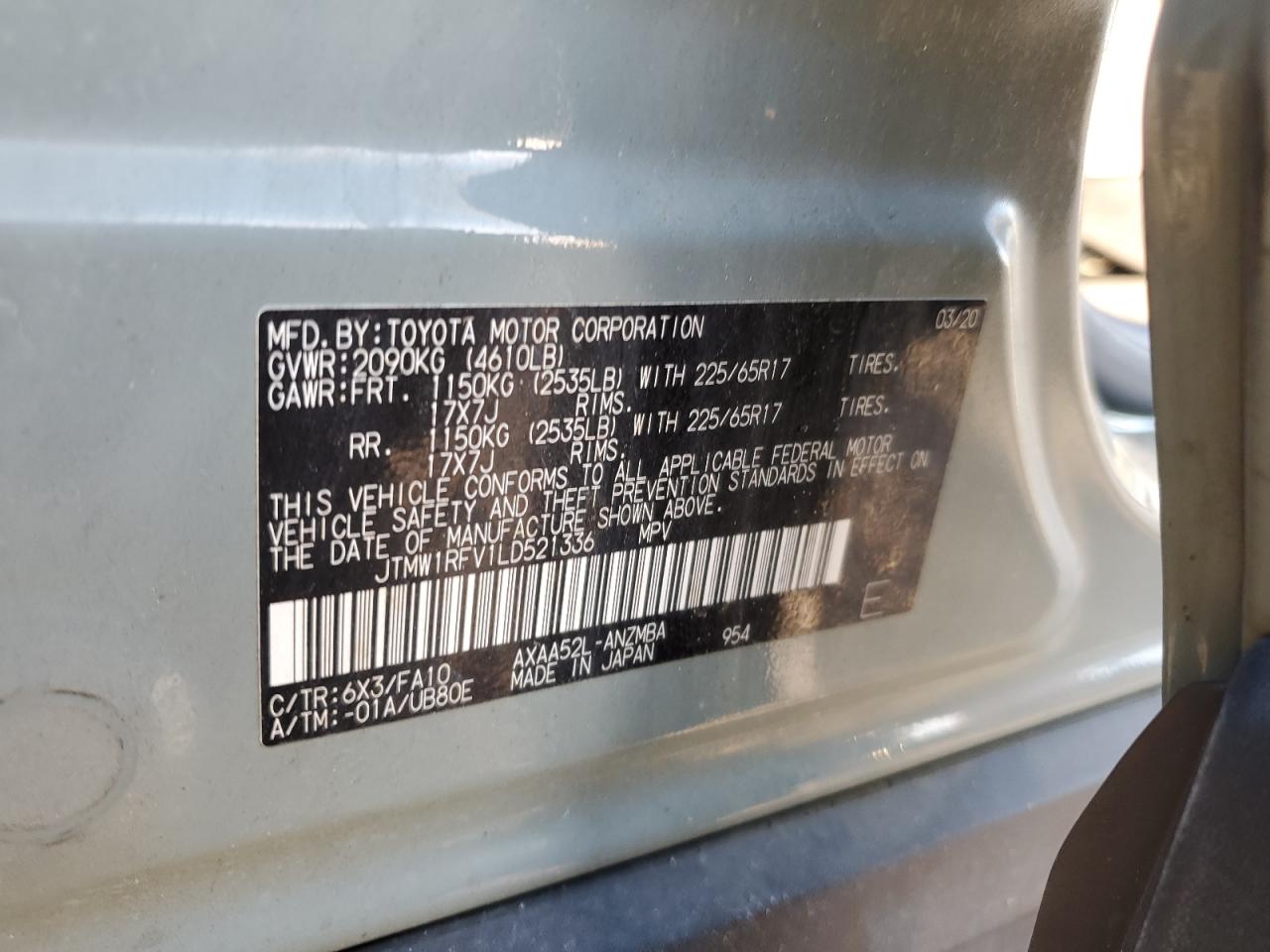 2020 Toyota RAV 4 - Image 13