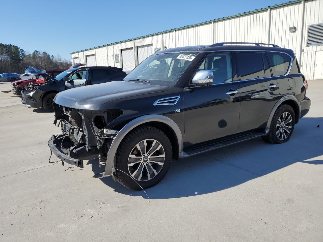 2018 Nissan Armada Sv للبيع في Gaston، SC - Front End