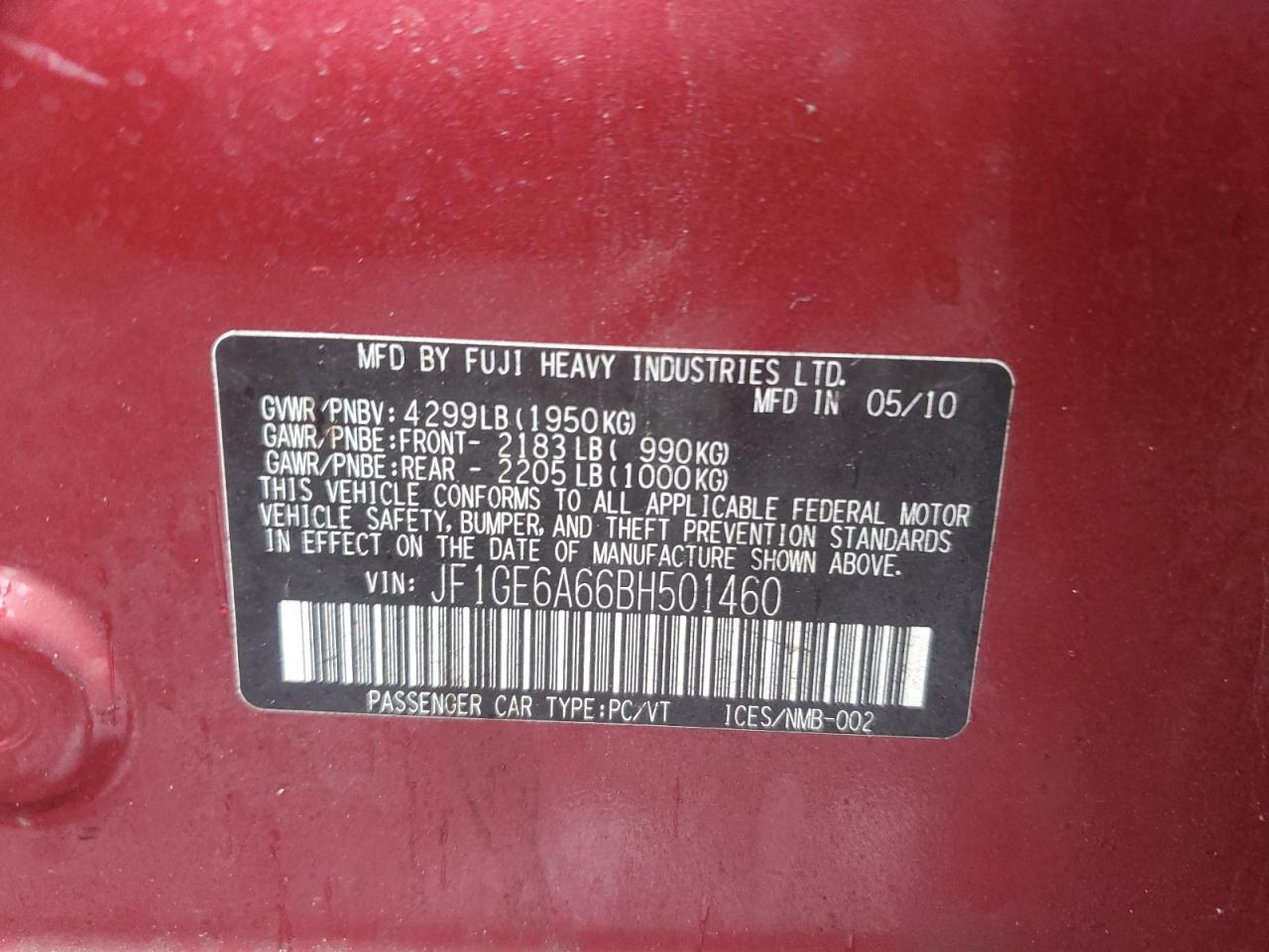 2011 Subaru Impreza - Image 12