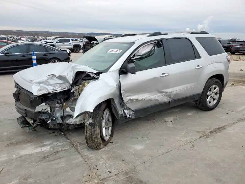 2016 Gmc Acadia Sle na sprzedaż w Grand Prairie, TX - Front End