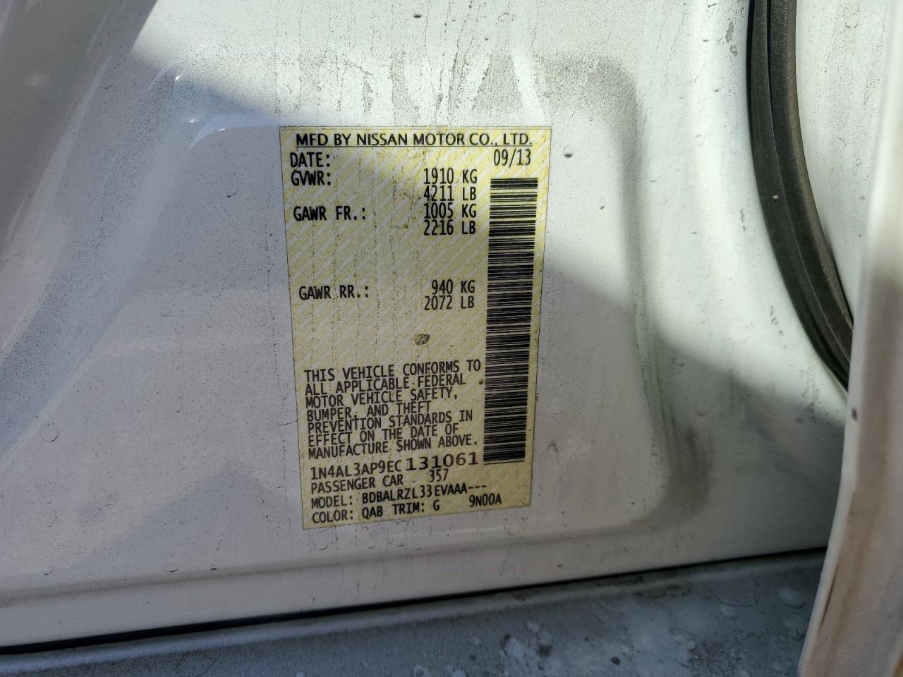 2014 Nissan Altima - Image 12