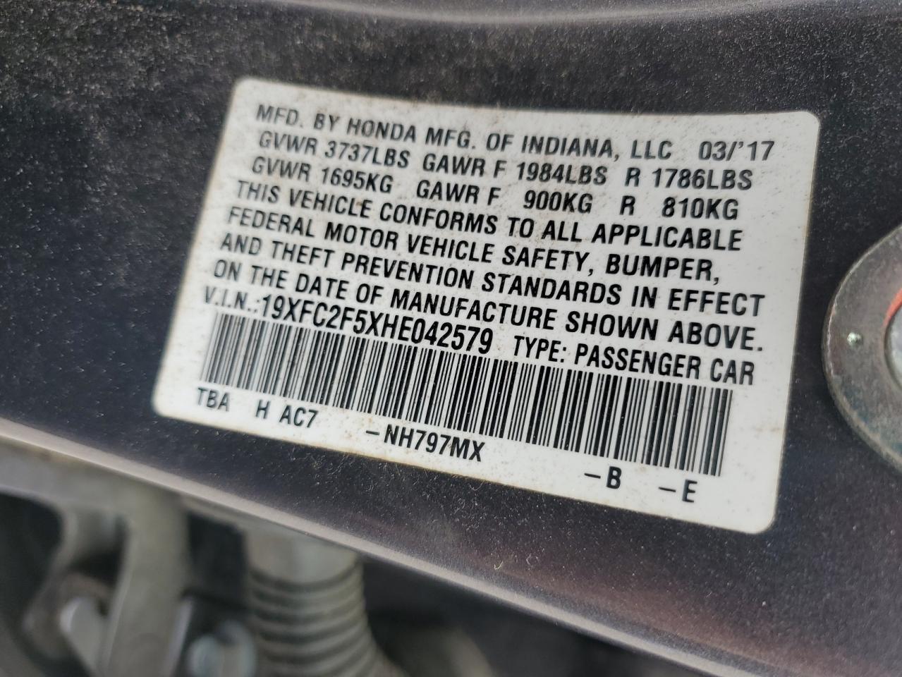 2017 Honda Civic - Image 12