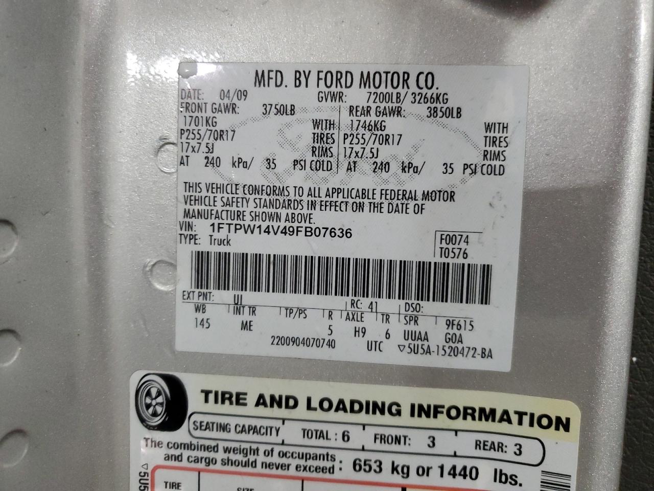 2009 Ford F-150 - Image 12
