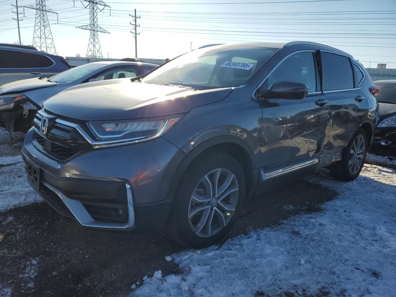 2022 Honda Cr-V Touring за продажба в Elgin, IL - Side