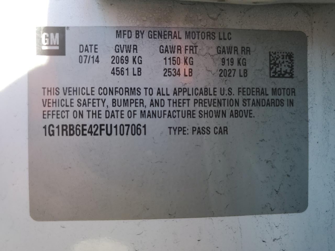 2015 Chevrolet Volt - Image 12