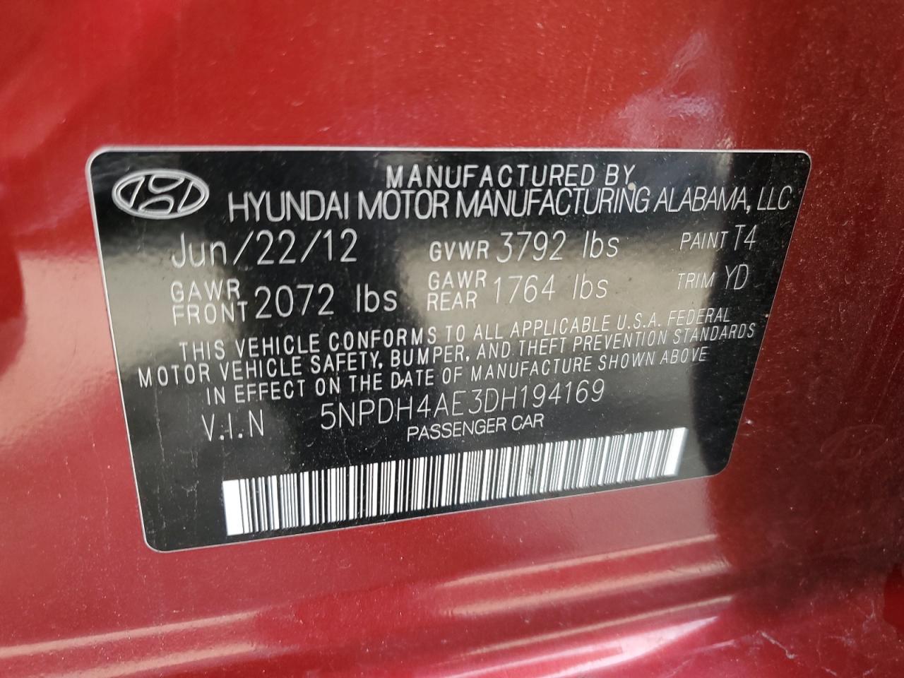 2013 Hyundai Elantra - Image 12