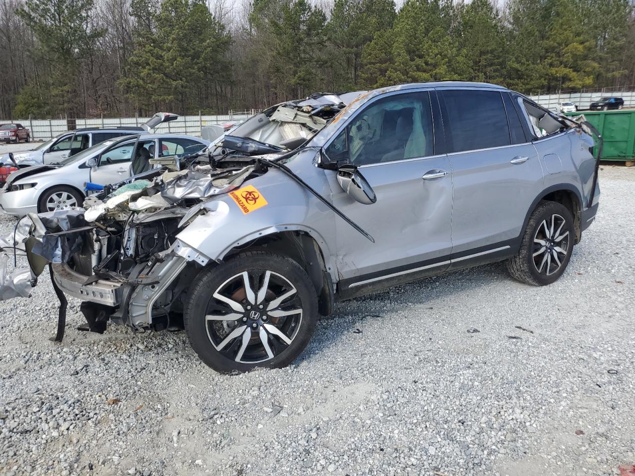5FNYF6H66NB019562 HONDA PILOT 2022