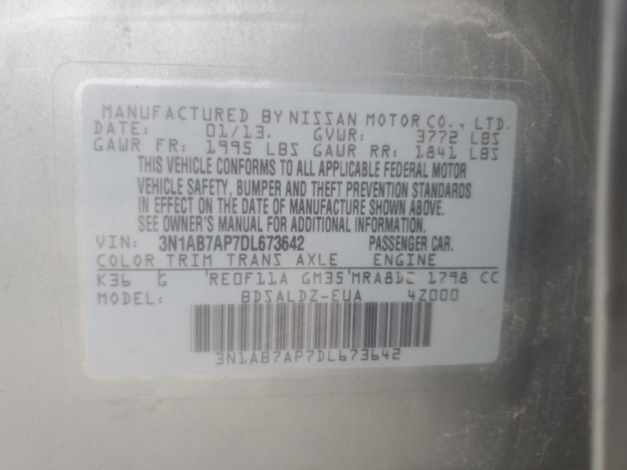 2013 Nissan Sentra - Image 13
