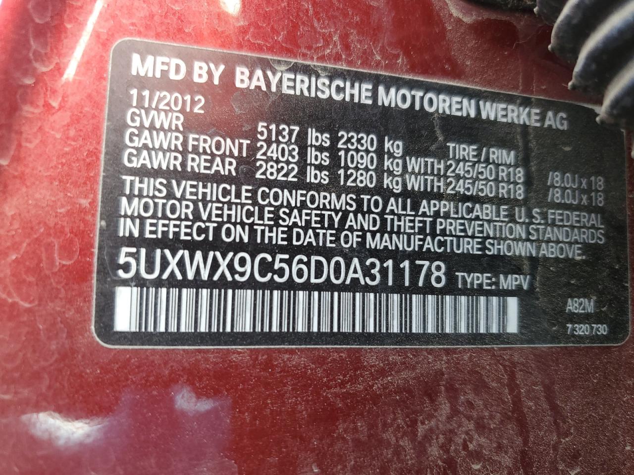 2013 BMW X3 - Image 15