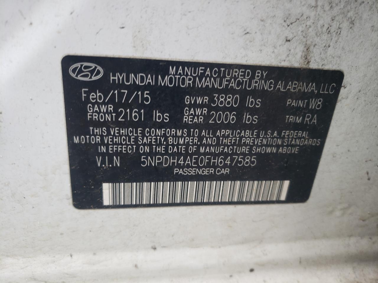 2015 Hyundai Elantra - Image 13