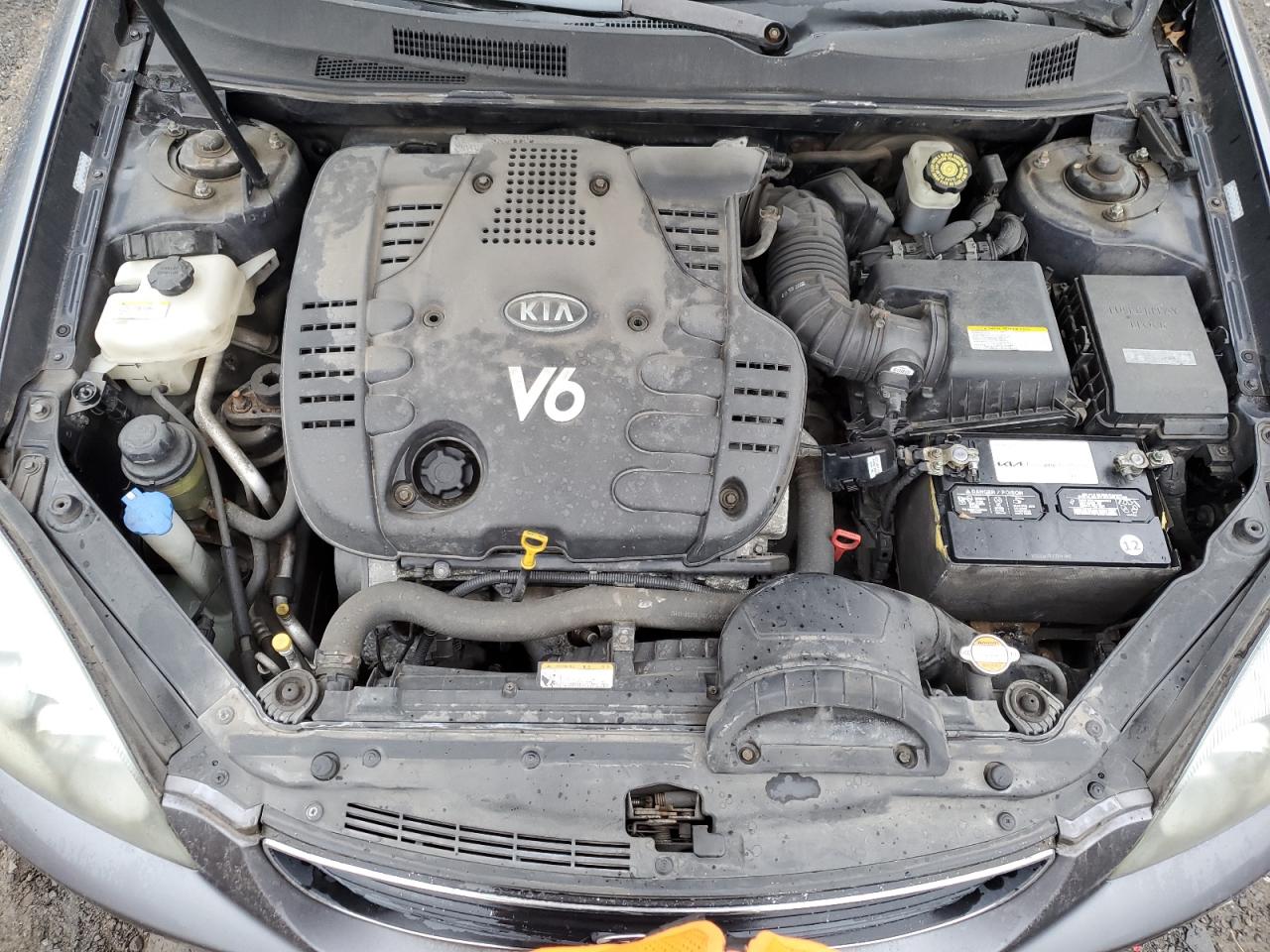 2007 Kia Optima Lx VIN: KNAGE124375143282 Lot: 45656855