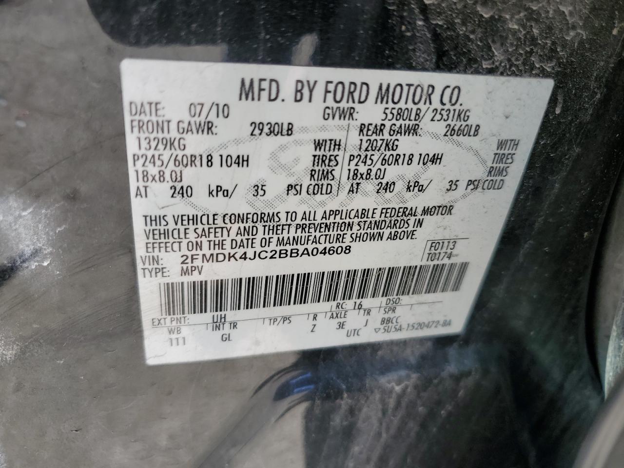 2011 Ford Edge - Image 13