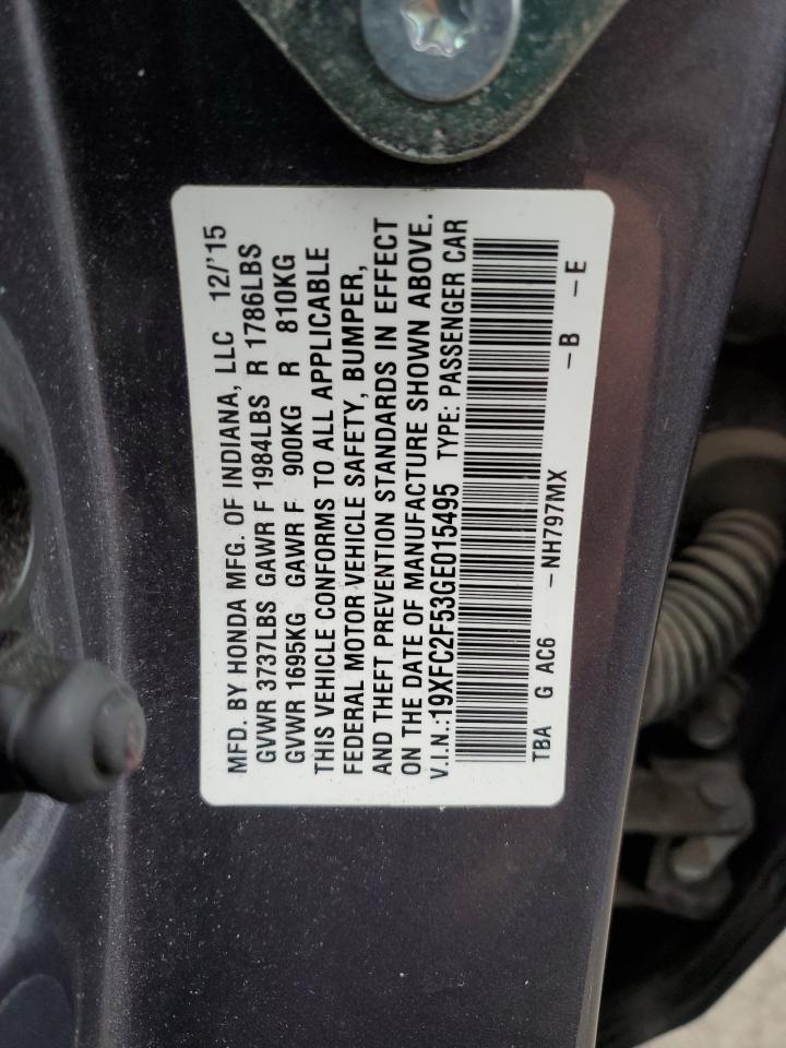 2016 Honda Civic - Image 14