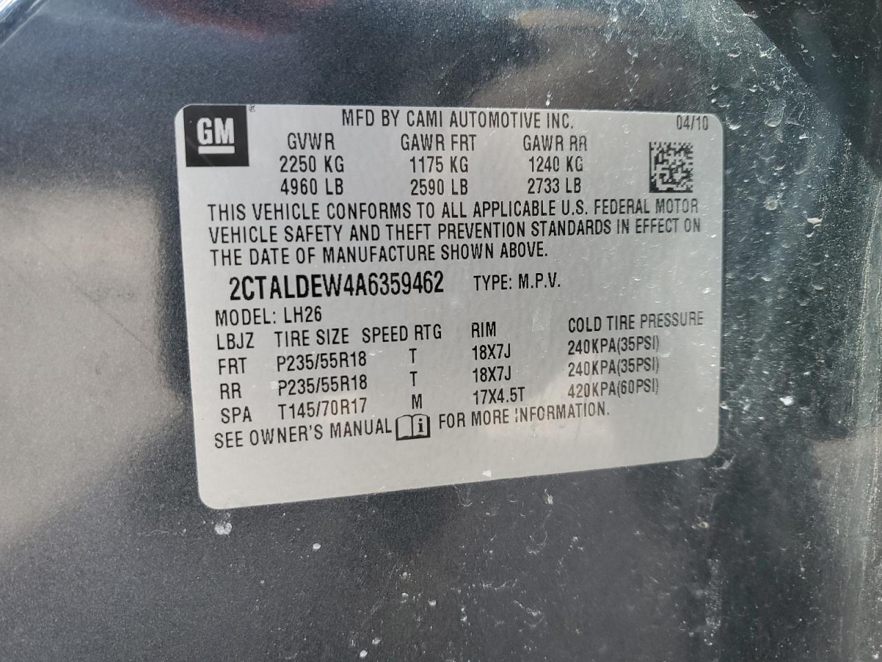 2010 GMC Terrain - Image 13
