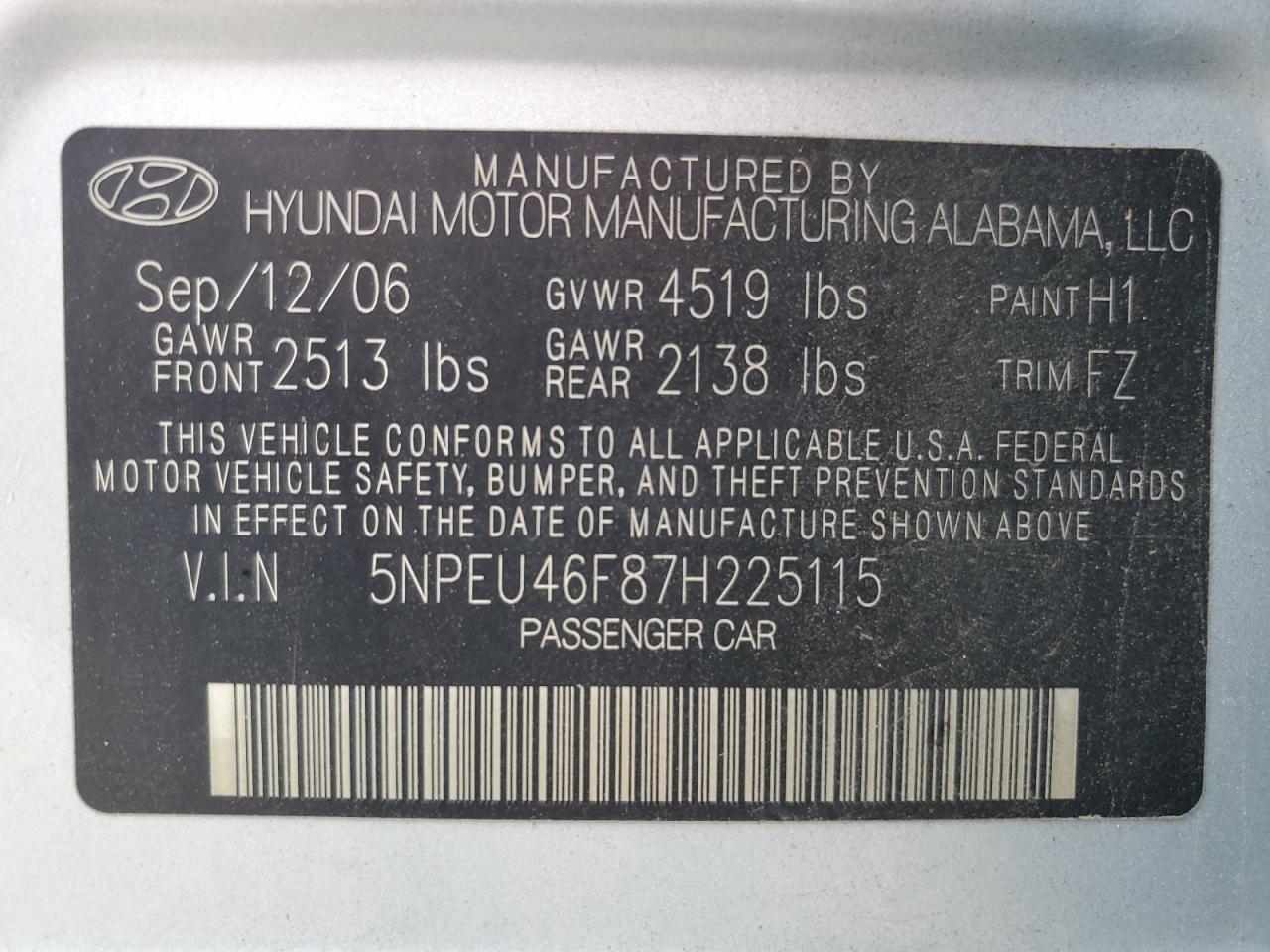 2007 Hyundai Sonata - Image 13