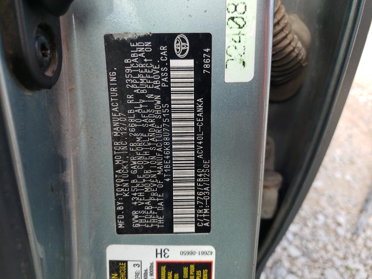 2008 Toyota Camry - Image 15