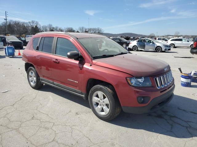 Паркетники JEEP COMPASS 2017 Червоний