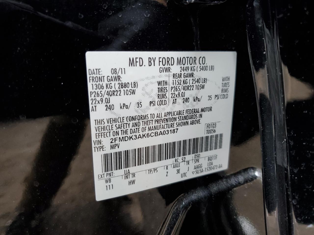 2012 Ford Edge - Image 13