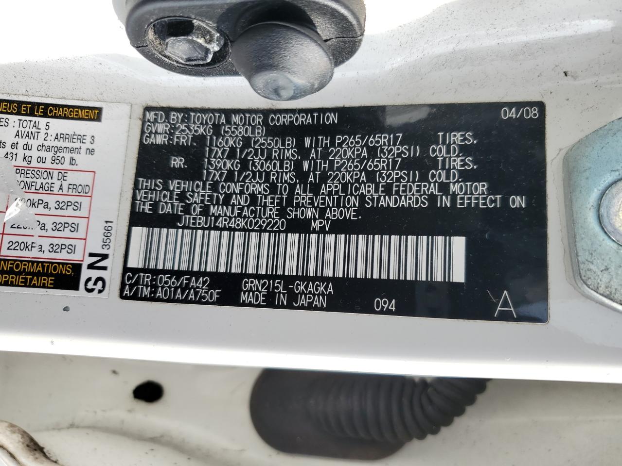 2008 Toyota 4Runner - Image 13