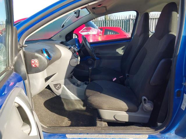 2009 TOYOTA AYGO BLUE