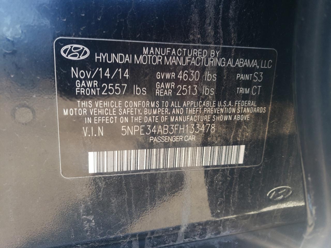 2015 Hyundai Sonata - Image 15