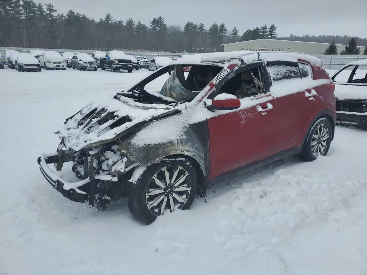 2017 Kia Sportage Ex for Sale in Windham, ME - Burn - Engine