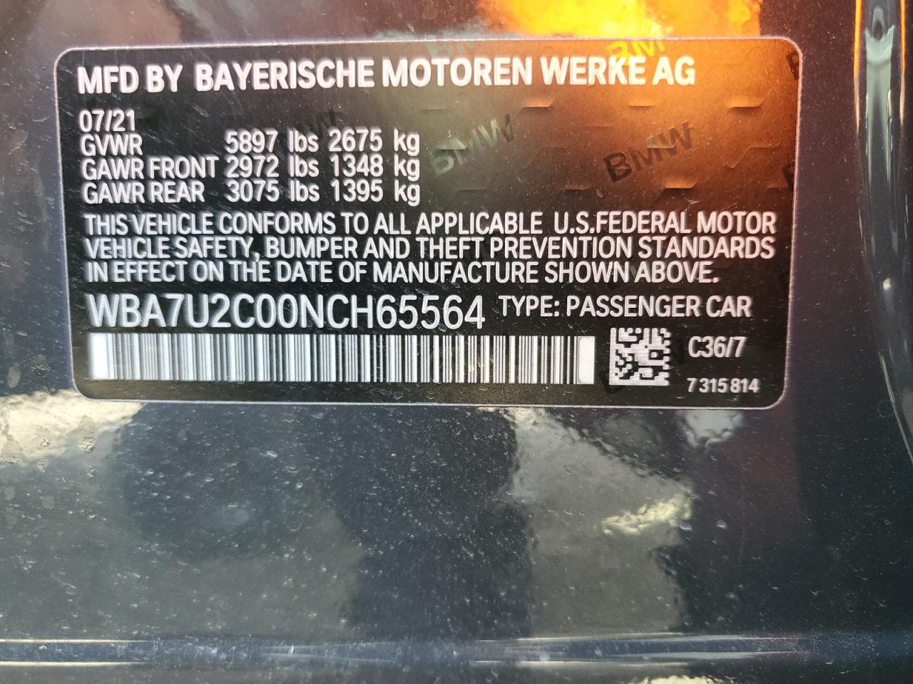 2022 BMW 7er - Image 12
