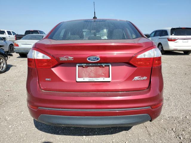  FORD FIESTA 2017 Red