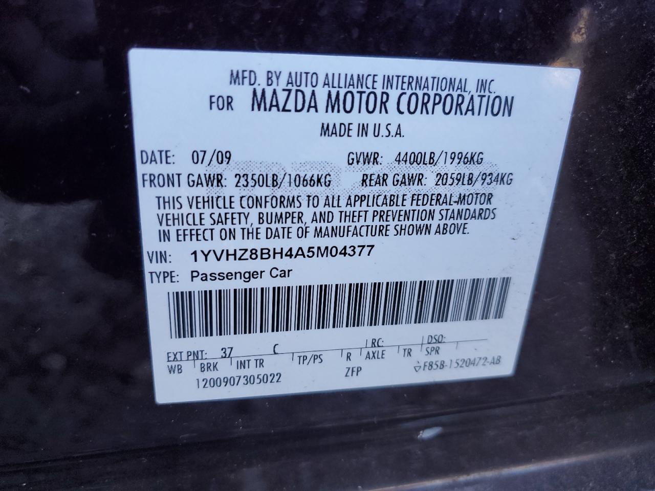 2010 Mazda 6 - Image 12