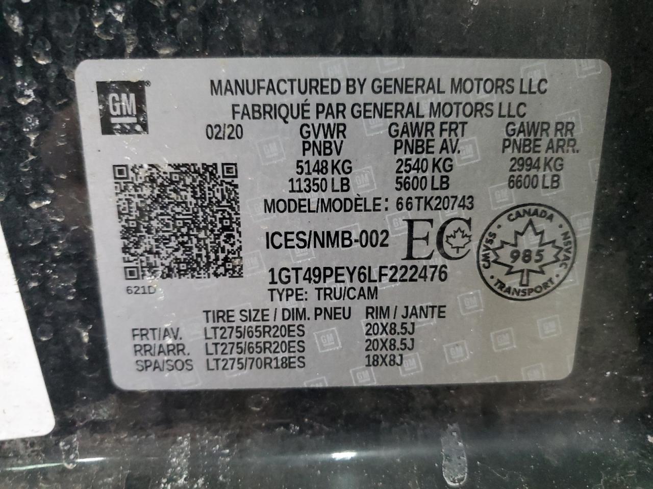 2020 GMC Sierra - Image 14