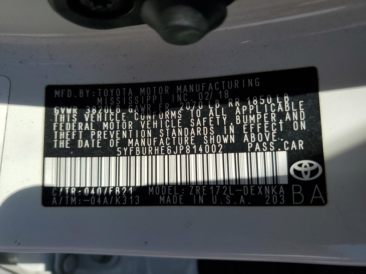 2018 Toyota Corolla - Image 13