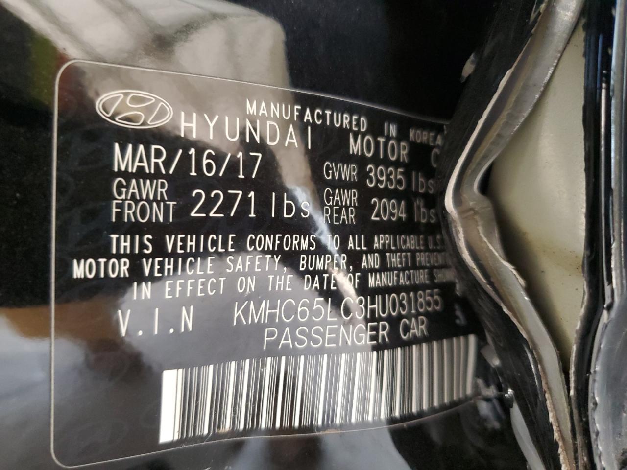 2017 Hyundai IONIQ - Image 14