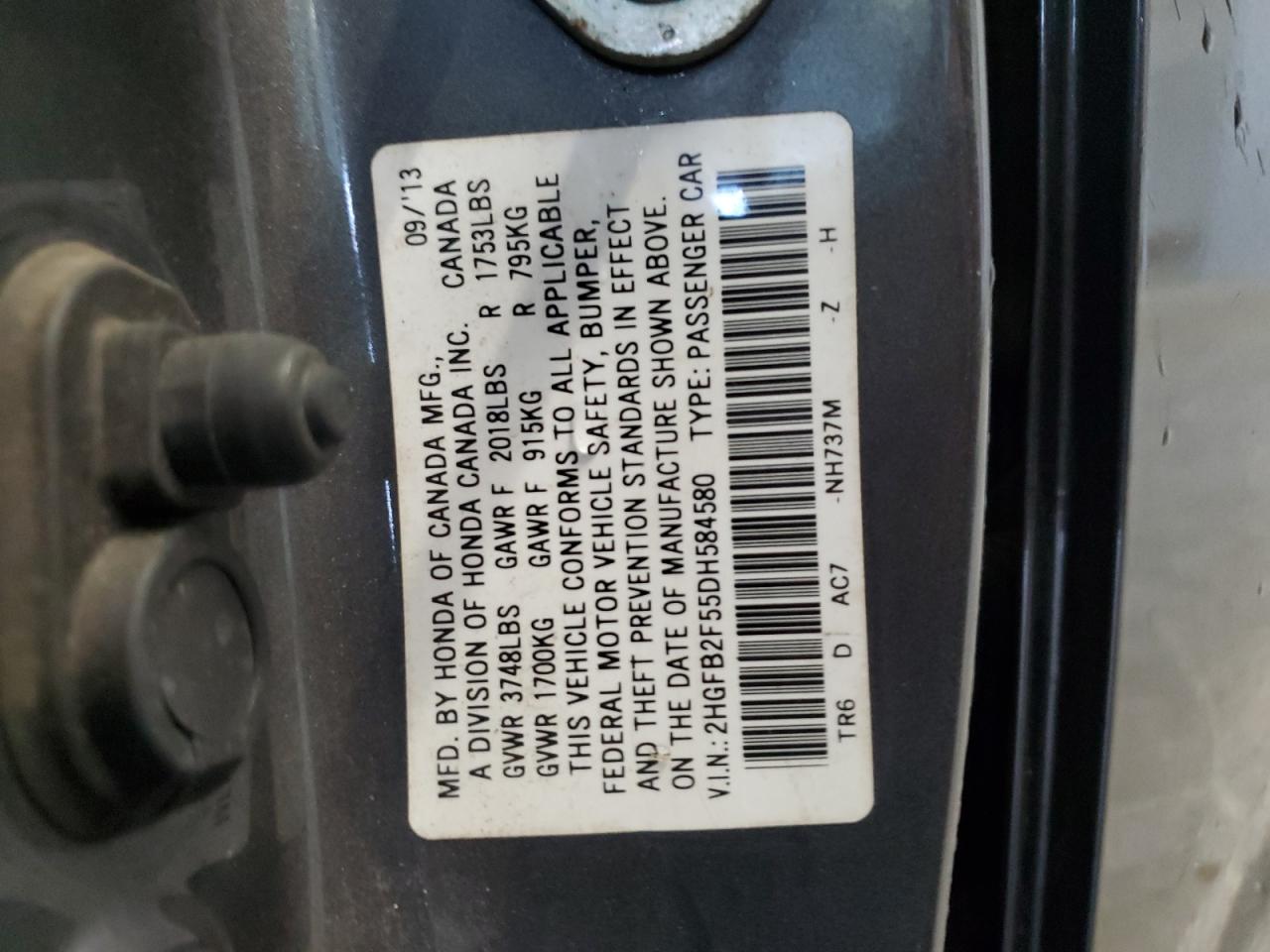 2013 Honda Civic - Image 12