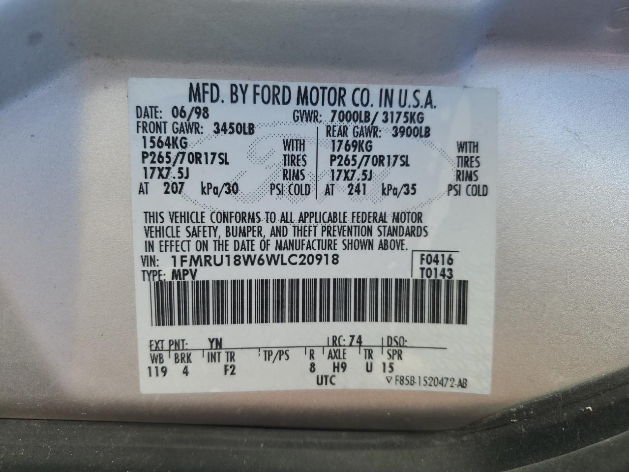 1998 Ford Expedition - Image 13