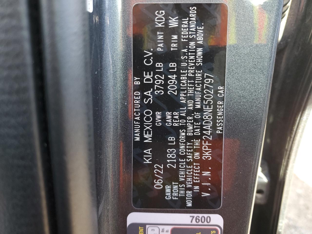 2022 Kia Forte - Image 12