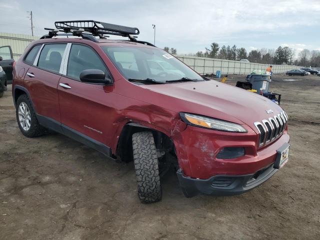  JEEP GRAND CHER 2016 Червоний