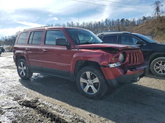  JEEP PATRIOT 2017 Czerwony